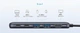 Адаптер Anker 332 USB-C Hub (5-в-1) 4K HDMI, 5 Гбіт/с, Black - зображення 8