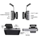 Видеорегистратор для авто Light Dual Lens Vihicle BlackBOX DVR с камерой заднего вида Y11ANDB - изображение 2