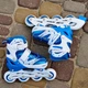 Ролики для дітей, дитячі ролики розсувні ROLLER SPORT 2561 розмір 31-34, Сині - зображення 2
