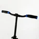 Двухколесный самокат Best Scooter складной, амортизатор, стоп сигнал. Black and blue (105431) - изображение 6