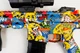 Детский игрушечный автомат на орбизах Орбиган M416 Разноцветный стреляет гидрогелевыми пулями Гель бластер аккумуляторный + 2000 орбизов - изображение 5