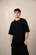 Футболка оверсайз чоловіча XXXXL Чорний - зображення 3