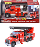 Машинка Majorette Mack Granite Feuerwehr-Truck Пожежна машина (3467452073407) - зображення 1