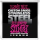 Струны Ernie Ball 2248 Stainless Steel 9-42 Super Slinky - изображение 1
