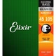 Струни для бас-гітари Elixir 14077 Nanoweb Coated Nickel Plated Steel Light/Medium 4-String Bass 45/105 - зображення 1