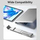 Подставка для ноутбука Vention Laptop X-type Stand Aluminum Alloy Silver (KDMI0) - изображение 11