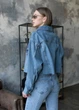 Жіноча джинсова куртка Staff blue L (9QN0023) - изображение 5