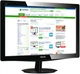 Монитор 18.5" Philips V-line 196V3LSB/00 - изображение 2