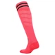 Гетры футбольные мужские Zelart 621 размер 39-44 Pink-Black - изображение 3