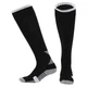 Гетры футбольные мужские двухцветные SP-Sport Action 661 размер 39-44 Black-Grey - изображение 1