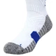 Гетри футбольні дитячі Zelart 661 розмір 28-33 White-Blue - зображення 5