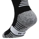 Гетры футбольные детские Zelart 661 размер 28-33 Black-Grey - изображение 5