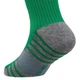 Гетры футбольные детские Zelart 624 размер 28-33 Green-Grey - изображение 4