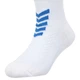 Гетры футбольные детские Zelart 621 размер 28-33 White-Blue - изображение 6