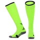 Гетры футбольные детские Zelart 661 размер 28-33 Neon Green-Grey - изображение 1