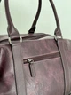 Дорожня сумка з екошкіри David Jones CM 3258 - фіолетовий - зображення 7