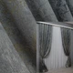 Комплект готовых штор VR-Textil Мрамор Al-7 № 1471ш Серый с золотистым 150х290 см 2 шт (33-0325) - изображение 1