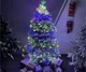 Світлодіодна гірлянда Кінський хвіст Роса на ялинку, 200 LED, від USB, 10 ниток по 2м, Мультиколор - зображення 6