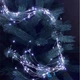 Гирлянда "Конский хвост" с пультом ДУ, 2м, 400 LED, 20 нитей, от USB и сети 220V, 8 режимов, Холодный белый - изображение 6