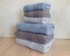 Набор турецких махровых полотенец Cestepe MicroCotton Premium 3 штуки 50x90 + 3 штуки 70х140 Nesha плотность 600 г/м2 - изображение 7