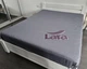 Простынь на резинке LARA сатин-страйп LUX d13206 graphite 180х200х25 - изображение 1