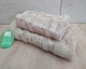 Набор турецких бамбуковых махровых полотенец Cestepe 50х90+70х140 Bamboo Grek Beige - изображение 2