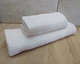 Набор турецких вафельных полотенец 50х90+70х140 Mercan White - изображение 2