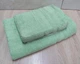 Набор турецких махровых полотенец Ada Turkey 50х90+70х140 Light Green - изображение 2