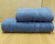 Набор турецких махровых полотенец Ada Turkey 50х90+70х140 Blue - изображение 1