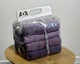Набор махровых полотенец 50х90 Ada Turkey 4 шт Violet - изображение 3