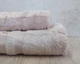 Набор турецких бамбуковых махровых полотенец Cestepe 50х90+70х140 Bamboo Cicek Bej - изображение 2