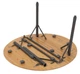 Стол Bo-Camp Poundbury Round 90x90 cm Brown (1404656) (DAS302111) - изображение 6