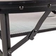 Стіл Bo-Camp Woodbine Oval 150x80 cm Black/Wood look (1404230) (DAS301532) - зображення 8
