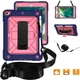Чехол ARM Cover Apple iPad Mini 1 2 3 (7.9" экран) противоударный с ремнём и подставкой 360° Blue/Pink - изображение 3