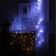 Світлодіодна гірлянда Кінський хвіст Роса на ялинку, 200 LED, від USB, 10 ниток по 2м, Синій - зображення 7