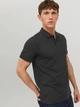 Поло длинное мужское Jack & Jones 12136516 S Black (5713736499714) - изображение 4