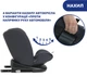 Автокрісло Chicco Mokita Air i-Size Сіре (87034.21) - зображення 5