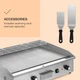 Поверхность жарочная рифленая Klarstein Grillmeile 4400 (10039916) - изображение 6