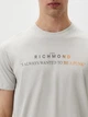 Футболка HMP24067TS в сером цвете John Richmond HMP24067TS 2XL (1103842XL) Серый - изображение 4