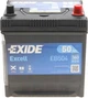 Аккумуляторная батарея Exide Excell Asia 50 А/час 360 A 200 x 173 x 222 мм (-/+) B1 (EB504) - изображение 1
