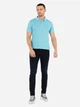 Поло длинное мужское Pierre Cardin G021SZ011-000-1567290 (acik mavi) 2XL Голубое (8682734363334) - изображение 3