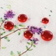 Скатертина плямостійка з квітами Invitta Elbrus Druk U3 Green Flowers 130 x 160 см (15984940534) - изображение 3