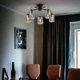 Люстра Wunderlicht Е27 5х60W OM8144-45 для кухни, спальни, гостинной - изображение 2