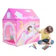 Палатка детская Star Toys Очаровательный единорог, раскраска, 12 фломастеров, 95х70х104 см (1888-6) - изображение 3