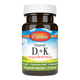 Вітаміни Carlson Вітамін D3+K2 2000 МО та 90 мкг Vitamin D3+K2 30 вегетаріанських капсул - зображення 1