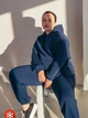 Спортивный костюм утепленный женский Garne Kamala 3041001 S Синий (GR2000002893301) - изображение 7