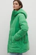 Удлиненная зимняя куртка с поясом Finn Flare FAC13001-535 Down fill зеленая L - изображение 4