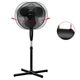 Вентилятор напольный Clatronic VL 3603 45 Вт 3 скорости Черный - изображение 3