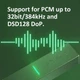 Усилитель звука HiBy FC3 HiFi ЦАП звуковая карта MQA 8X декодер DSD128 ES9281 PRO для наушников 3.5 mm Red - изображение 5