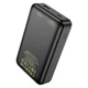 УМБ Hoco Large Capacity 22.5W 20000mAh / 77Wh (з LED екраном) Чорний - зображення 3